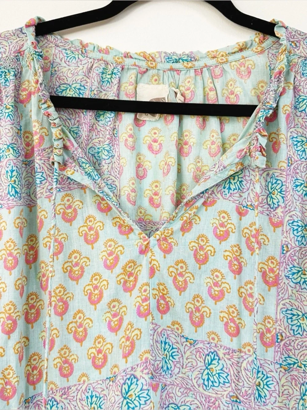 🔥 HOST PICK 🔥 Anthropologie Lilka Sweetest Dreams Bell Sleeve Top Size Medium